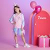 imageDXTON Girls Baseball Bomber Jacket ZipButton Sweatshirt Fall Winter Outwear Coat for Kids Toddler 312 YearsSw2102pink