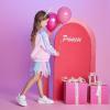 imageDXTON Girls Baseball Bomber Jacket ZipButton Sweatshirt Fall Winter Outwear Coat for Kids Toddler 312 YearsSw2102pink
