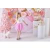 imageDXTON Girls Rainbow Flower Tulle Skirt Toddler Tutu Girls ClothesAask114pink