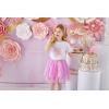 imageDXTON Girls Rainbow Flower Tulle Skirt Toddler Tutu Girls ClothesAask114pink