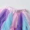 imageDXTON Girls Rainbow Flower Tulle Skirt Toddler Tutu Girls ClothesAsk242multi