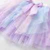 imageDXTON Girls Rainbow Flower Tulle Skirt Toddler Tutu Girls ClothesSk00224multi