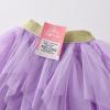 imageDXTON Girls Rainbow Flower Tulle Skirt Toddler Tutu Girls ClothesSk0222purple