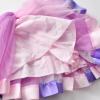 imageDXTON Girls Rainbow Flower Tulle Skirt Toddler Tutu Girls ClothesSk0223pink