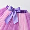 imageDXTON Girls Rainbow Flower Tulle Skirt Toddler Tutu Girls ClothesSk0223pink