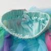 imageDXTON Girls Tutu Skirt for Toddler Baby Party Casual Multicoloured Tulle Outfits for 310 YearsDark Green