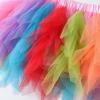 imageDXTON Girls Tutu Skirt for Toddler Baby Party Casual Multicoloured Tulle Outfits for 310 YearsOrange
