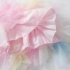 imageDXTON Girls Tutu Skirt for Toddler Baby Party Casual Multicoloured Tulle Outfits for 310 YearsPink