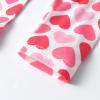 imageDXTON Kid Girls Leggings with Skirt Toddler Girl Printed Tutu Skirt Pant Birthday Party 312 YearsCandy Pink Hearts
