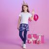 imageDXTON Kid Girls Leggings with Skirt Toddler Girl Printed Tutu Skirt Pant Birthday Party 312 YearsFs101