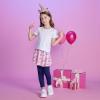 imageDXTON Kid Girls Leggings with Skirt Toddler Girl Printed Tutu Skirt Pant Birthday Party 312 YearsFs102