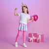 imageDXTON Kid Girls Leggings with Skirt Toddler Girl Printed Tutu Skirt Pant Birthday Party 312 YearsFs103