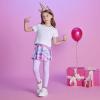 imageDXTON Kid Girls Leggings with Skirt Toddler Girl Printed Tutu Skirt Pant Birthday Party 312 YearsFs104