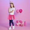 imageDXTON Kid Girls Leggings with Skirt Toddler Girl Printed Tutu Skirt Pant Birthday Party 312 YearsFs107