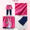 imageDXTON Kid Girls Leggings with Skirt Toddler Girl Printed Tutu Skirt Pant Birthday Party 312 YearsFs107