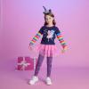 imageDXTON Kid Girls Leggings with Skirt Toddler Girl Printed Tutu Skirt Pant Birthday Party 312 YearsFs108