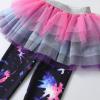 imageDXTON Kid Girls Leggings with Skirt Toddler Girl Printed Tutu Skirt Pant Birthday Party 312 YearsFs109