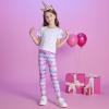 imageDXTON Kids Girls 3Pack Skinny Stretch Athletic Leggings Toddlers Active Running Tights Yoga Pants 312 YearsFzh101