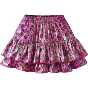 imageDXTON Girls Rainbow Flower Tulle Skirt Toddler Tutu Girls ClothesSk234purple