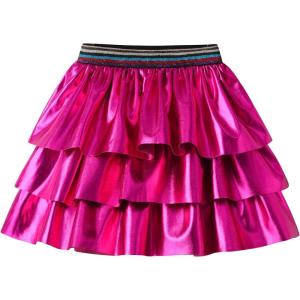 imageDXTON Girls Rainbow Flower Tulle Skirt Toddler Tutu Girls ClothesSk235pink