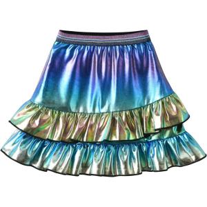 imageDXTON Girls Rainbow Flower Tulle Skirt Toddler Tutu Girls ClothesSk237multi