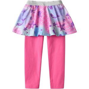imageDXTON Kid Girls Leggings with Skirt Toddler Girl Printed Tutu Skirt Pant Birthday Party 312 YearsFs103