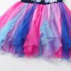 imageDXTON Girls Dresses Tutu for Toddler Long Sleeve Casual Tulle Winter Outfits 312TBlue