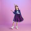 imageDXTON Girls Dresses Tutu for Toddler Long Sleeve Casual Tulle Winter Outfits 312TDark Black