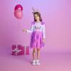 imageDXTON Girls Dresses Tutu for Toddler Long Sleeve Casual Tulle Winter Outfits 312TLight Purple