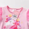 imageDXTON Girls Dresses Tutu for Toddler Long Sleeve Casual Tulle Winter Outfits 312TPink