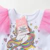 imageDXTON Girls Dresses Tutu for Toddler Long Sleeve Casual Tulle Winter Outfits 312TWhite