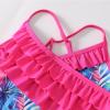 imageDXTON Girls One Piece Swimsuit Kids Mermaid Quick Dry Bathing Suits Swimwear for Beach Pool 310 YearsSm041flowers