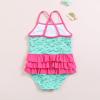 imageDXTON Girls One Piece Swimsuit Kids Mermaid Quick Dry Bathing Suits Swimwear for Beach Pool 310 YearsSm051flamingos