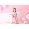 imageDXTON Girls Summer Dresses Tutu Short Sleeve Party Casual Outfits Tulle Dress 312 YearsBeige