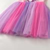 imageDXTON Girls Summer Dresses Tutu Short Sleeve Party Casual Outfits Tulle Dress 312 YearsPink