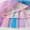 imageDXTON Girls Summer Dresses Tutu Short Sleeve Party Casual Outfits Tulle Dress 312 YearsPurple