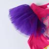 imageDXTON Girls Summer Dresses Tutu Short Sleeve Party Casual Outfits Tulle Dress 312 YearsRed