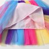 imageDXTON Girls Summer Dresses Tutu Short Sleeve Party Casual Outfits Tulle Dress 312 YearsWhite