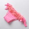 imageDXTON Girls Summer Swimsuit Beach Sport One Pieces Ruffled Tankini Cartoon Bathing Suit Swimwear000pink