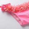 imageDXTON Girls Summer Swimsuit Beach Sport One Pieces Ruffled Tankini Cartoon Bathing Suit Swimwear000pink