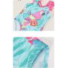 imageDXTON Girls Summer Swimsuit Beach Sport One Pieces Ruffled Tankini Cartoon Bathing Suit Swimwear012blue