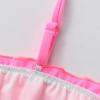 imageDXTON Girls Summer Swimsuit Beach Sport One Pieces Ruffled Tankini Cartoon Bathing Suit SwimwearPineapple Pink