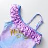 imageDXTON Girls Summer Swimsuit Beach Sport One Pieces Ruffled Tankini Cartoon Bathing Suit SwimwearSm011pink