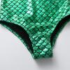 imageDXTON Girls Summer Swimsuit Beach Sport One Pieces Ruffled Tankini Cartoon Bathing Suit SwimwearSm028green