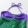 imageDXTON Girls Summer Swimsuit Beach Sport One Pieces Ruffled Tankini Cartoon Bathing Suit SwimwearSm028green