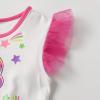 imageDXTON Girls Summer Tutu Dresses Short Sleeve Party Casual Outfits 312 YearsWhite