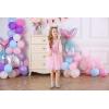 imageDXTON Girls Tutu Dresses Toddler Winter Long Sleeve Party Tulle Dresses for 212T4570pink