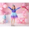 imageDXTON Girls Tutu Dresses Toddler Winter Long Sleeve Party Tulle Dresses for 212TAalh4595blue
