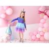 imageDXTON Girls Tutu Dresses Toddler Winter Long Sleeve Party Tulle Dresses for 212TAalh4595blue