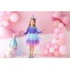 imageDXTON Girls Tutu Dresses Toddler Winter Long Sleeve Party Tulle Dresses for 212TAalh4595blue